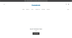Desktop Screenshot of cosmetronic.com